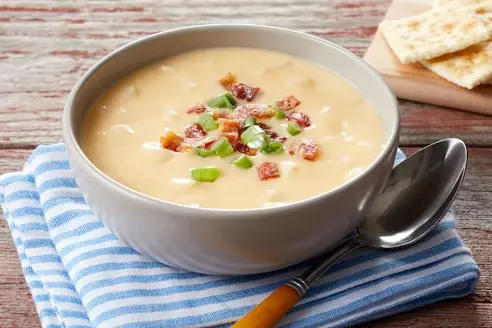 CHEDDAR BAKED POTATO SOUP