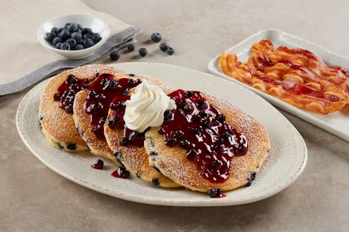 DOUBLE BLUEBERRY HOTCAKES