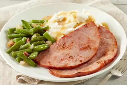 HICKORY-SMOKED HAM STEAKS