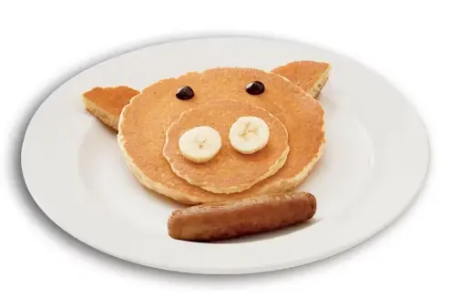 LITTLE PIGGY PANCAKES