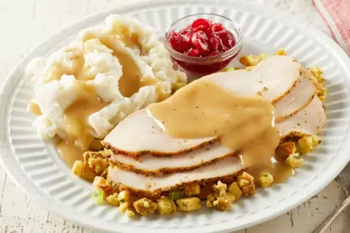 SMALLER PORTION TURKEY & DRESSING